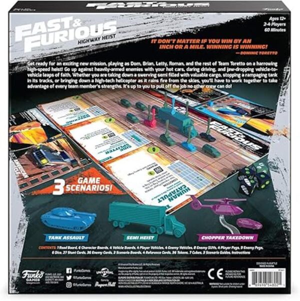 Funko Fast Furious Juego de atraco en la carretera_2