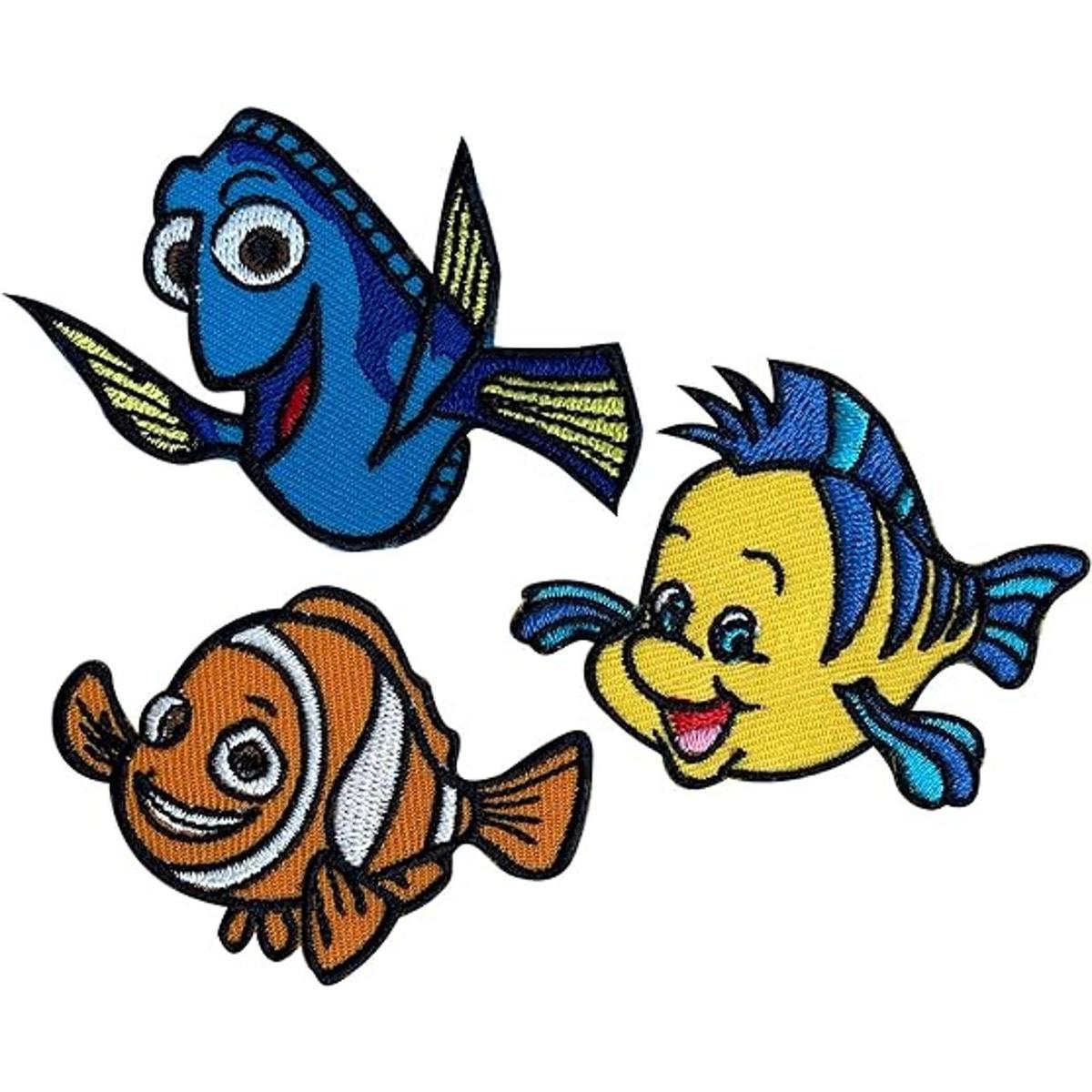 Octory 3 parches para planchar a Nemo para ropa de sierra