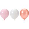 Globos pequeños de oro rosa blanco 5.0 in 60 globos_1