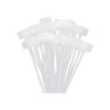 ITROLLE Nylon Marcador Cable Bridas 300 unids Blanco_1