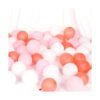 Globos pequeños de oro rosa blanco 5.0 in 60 globos_6