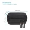 Funda para GoPro JSVER Funda de transporte para GoPro Hero