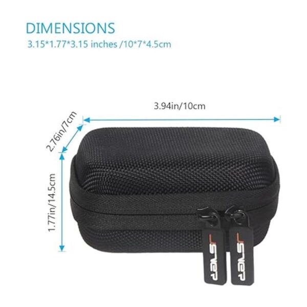 Funda para GoPro JSVER Funda de transporte para GoPro Hero