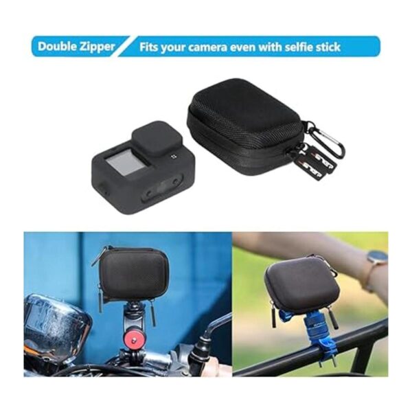 Funda para GoPro JSVER Funda de transporte para GoPro Hero