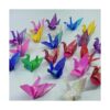Morndew Grúas de papel de origami de colores mixtos_1