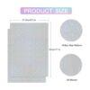 Papel adhesivo holográfico 24 hojas de papel holográfico_2