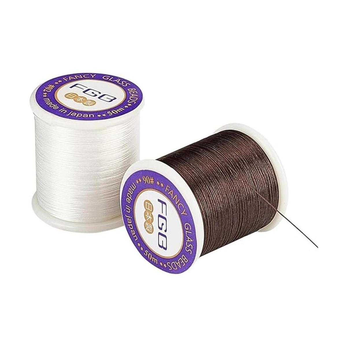 PH PandaHall Hilo de nailon de 0.004 in 100 yardas color