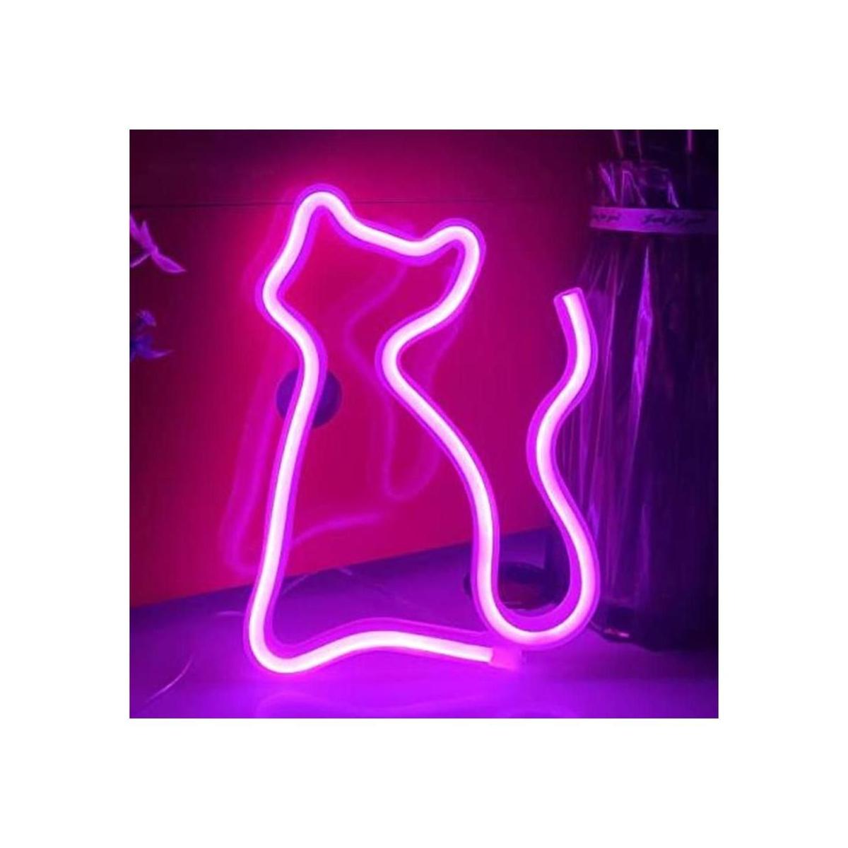Letrero de neón USB o 3 pilas AA luz de neón luces LED