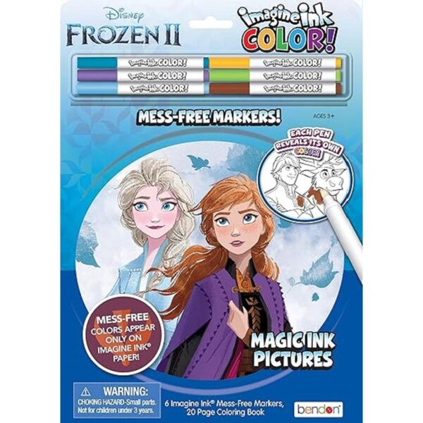 Disney Frozen 2 Anna y Elsa 20 páginas Imagine Ink Imagine_1