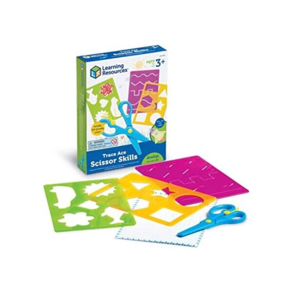 Learning Resources Juego de habilidades de tijeras Trace_1