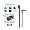 KeyEntre Cable de audio de repuesto para SteelSeries_2