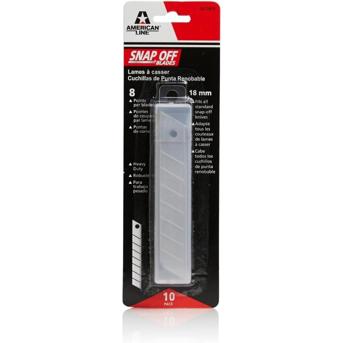 American Line Hoja a presión de 8Pt Tb 10 W10 Hoja 10