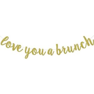 Love You A Brunch Cartel de despedida de soltera fiesta_1