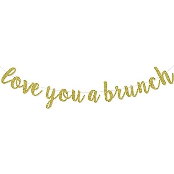 Love You A Brunch Cartel de despedida de soltera fiesta_1
