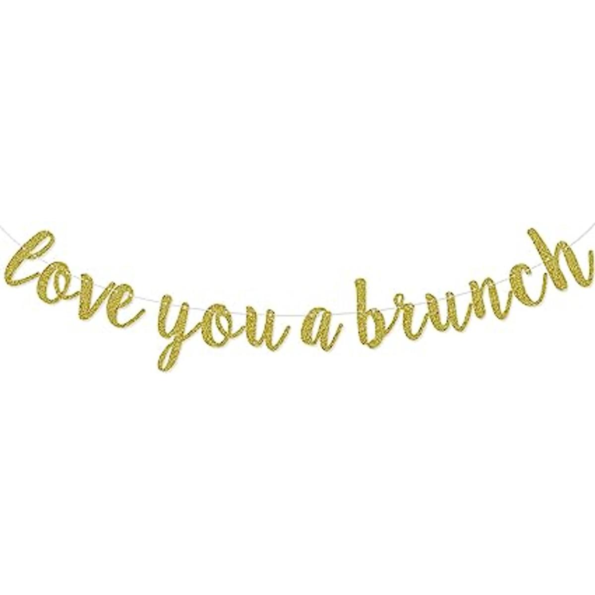 Love You A Brunch Cartel de despedida de soltera fiesta