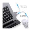 Extensor USB C para MacBook con funda adaptador de_6