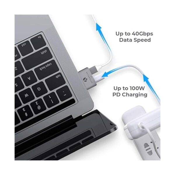 Extensor USB C para MacBook con funda adaptador de_6