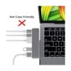 Extensor USB C para MacBook con funda adaptador de_3