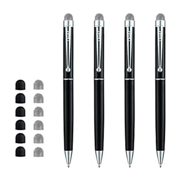 ChaoQ Bolígrafos híbridos de fibra de malla tinta negra_1