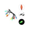 Hemobllo Cable de carga de luces LED de Navidad USB y_4