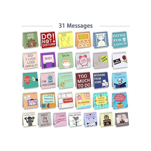 Divertidos letreros de escritorio 30 mensajes diferentes_2