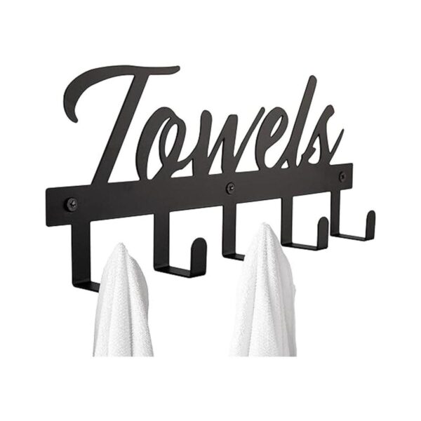 Toallero de baño estético para montaje en pared ahorro de
