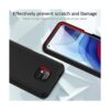 Jiunai Funda para Moto G Power 2021 3 piezas armadura_5