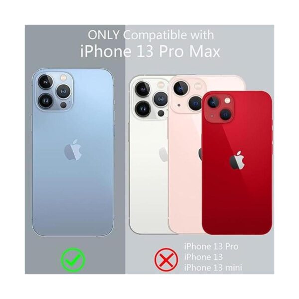 Fingic Funda compatible con iPhone 13 Pro Max 5G funda_2