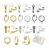Convertidor de aretes con clip de 18 piezas con