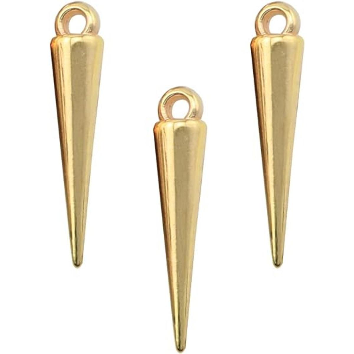 NX Garden 100 piezas de oro largo pico pico cono forma