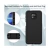 Jiunai Funda para Moto G Power 2021 3 piezas armadura_4
