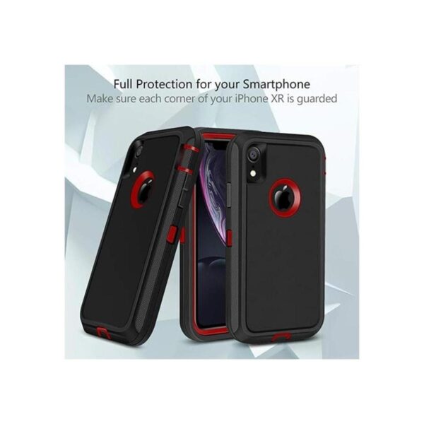 Jiunai Funda resistente para iPhone 10R y iPhone XR para_2