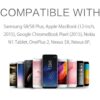 MaGeek Paquete de 5 cables cortos USB C a USB C 2.0 1_5