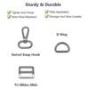 Goyunwell 18 piezas de accesorios para bolsas para hacer