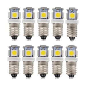 GutReise Bombillas LED E10 CA paquete de 10 bombillas LED_1