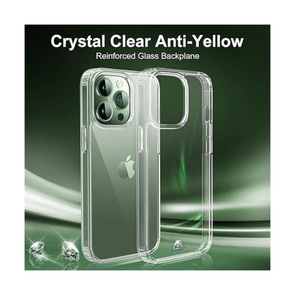 OTOFLY Funda transparente diseñada para iPhone 13 Pro_2