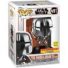 Funko POP Mandalorian de Star Wars con sable oscuro_2
