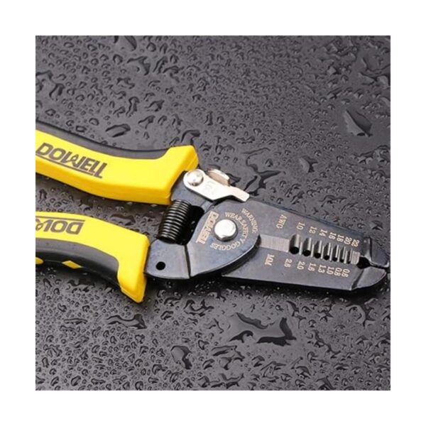 DOWELL Herramienta de pelado de cables de 10 a 22 AWG para