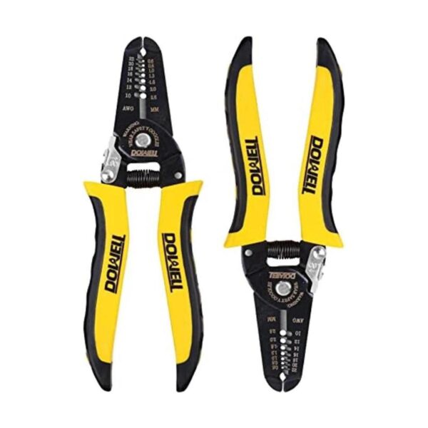 DOWELL Herramienta de pelado de cables de 10 a 22 AWG para