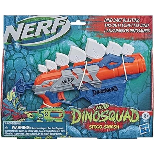 NERF DinoSquad Stegosmash Dart Blaster almacenamiento de_2