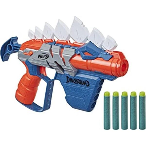 NERF DinoSquad Stegosmash Dart Blaster almacenamiento de_1