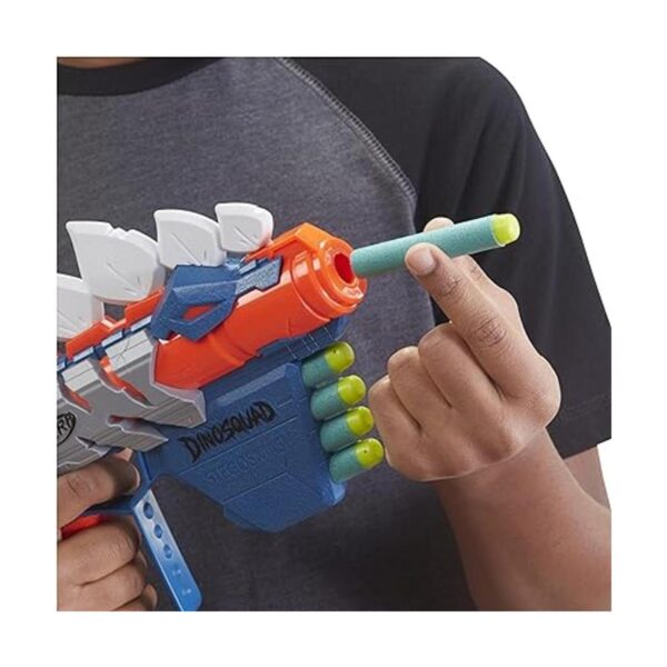NERF DinoSquad Stegosmash Dart Blaster almacenamiento de_3