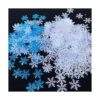 OuMuaMua 1200 decoraciones de confeti de copos de nieve