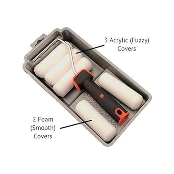 Edward Tools Kit de rodillos de pintura de 7 piezas de 4_2