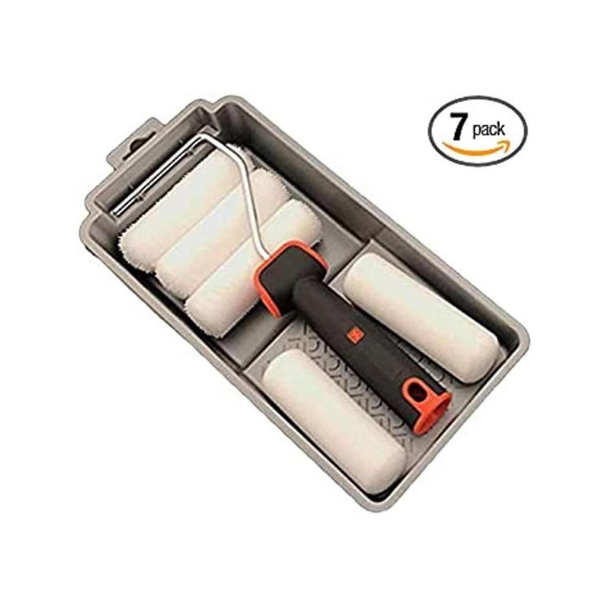 Edward Tools Kit de rodillos de pintura de 7 piezas de 4