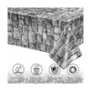 Manteles de pared de piedra fundas de mesa de Halloween_4