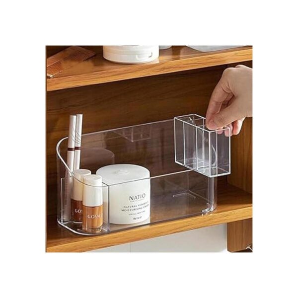 LINFIDITE Bandeja organizadora de maquillaje gabinete de_4