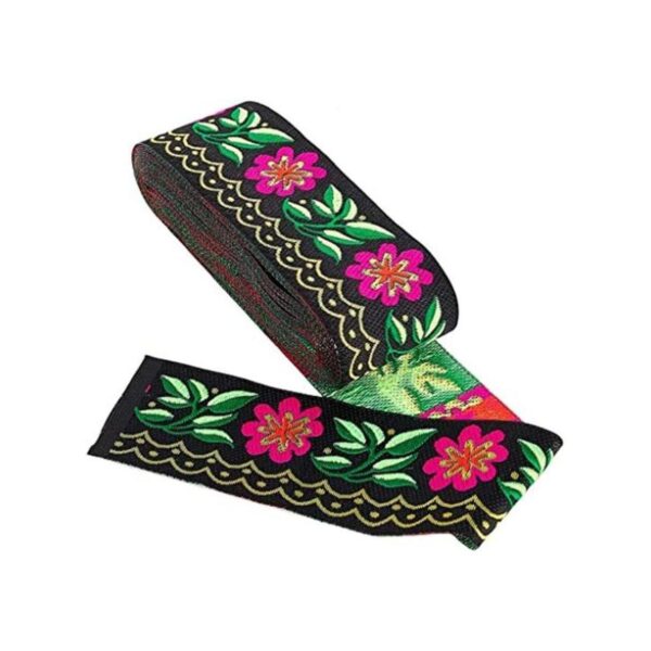 GORGECRAFT Cinta de jacquard de 6.6 ft 2 pulgadas con