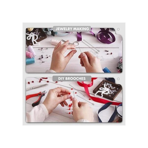 Amosfun 20 pines Boutonniere para coser pasadores de
