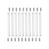 Amosfun 20 pines Boutonniere para coser pasadores de